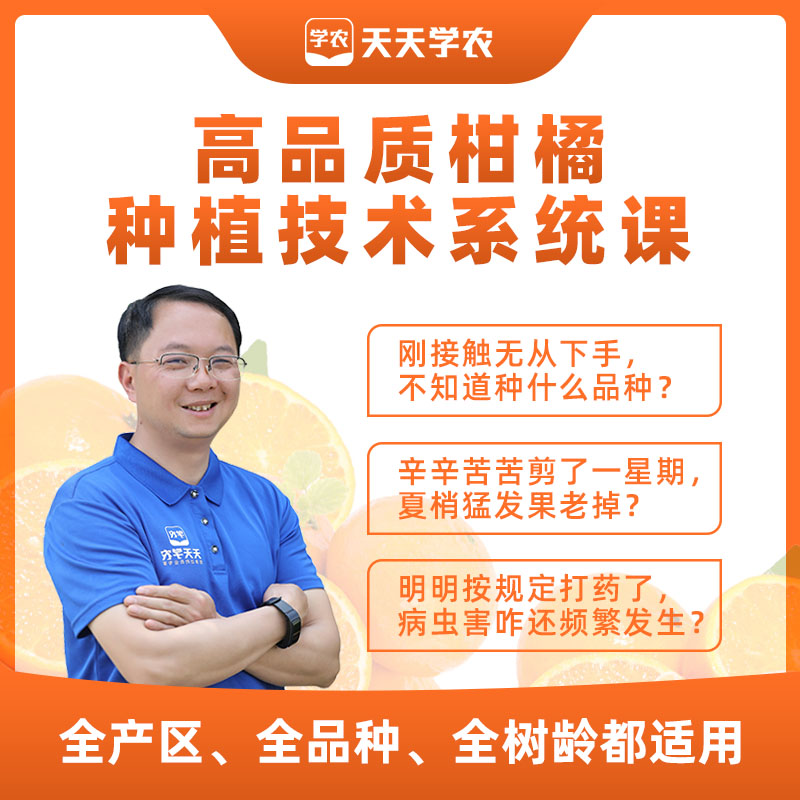 【天天学农】高品质柑橘系统课程 1*1套*1套