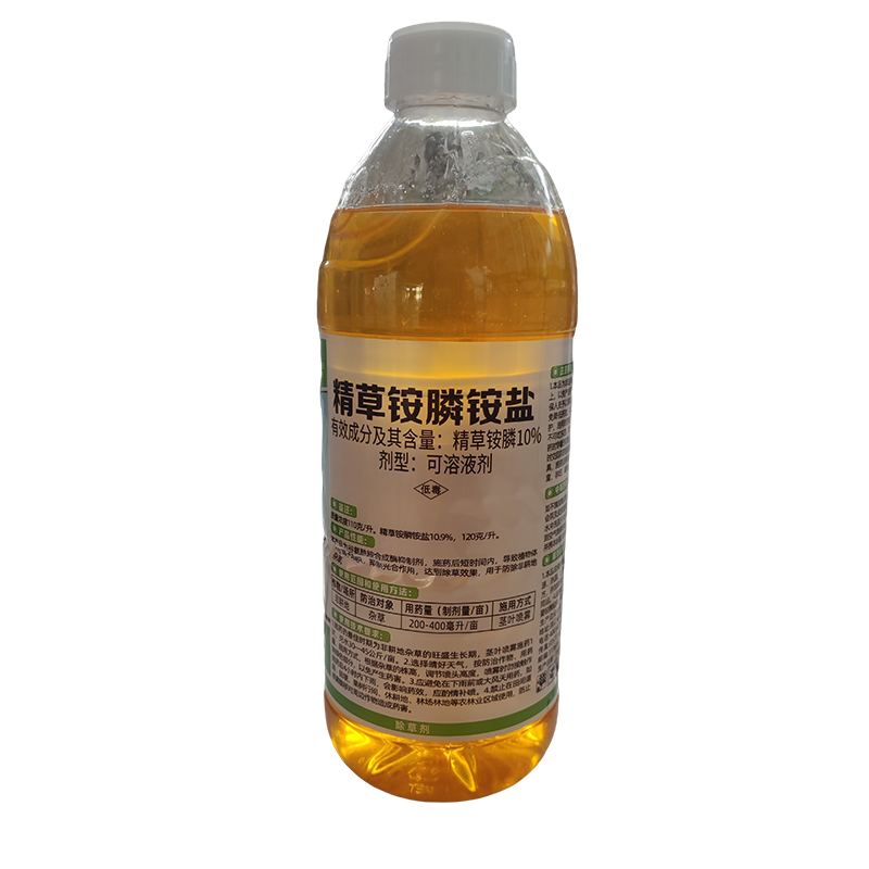 【丰创严选】除草剂10%精草铵膦铵盐可溶液剂 1kg*1瓶