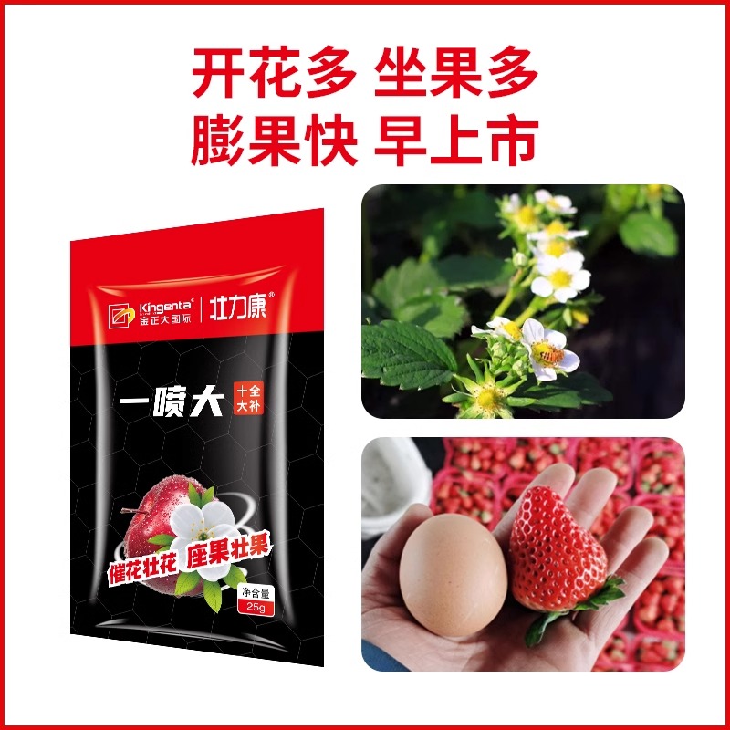 壮力康十全大补一喷大14-32-16大量元素水溶肥粉剂25g 25g*1袋
