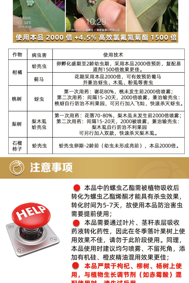 大丰收33螺虫噻嗪酮悬浮剂500g